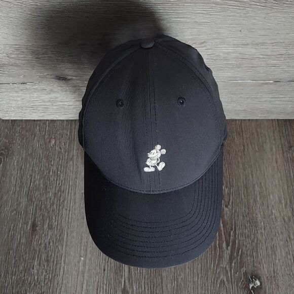 Disney Parks x Nike Dri-Fit Hat Cap w/ Mickey Mouse Black Unisex - Picture 2 of 6